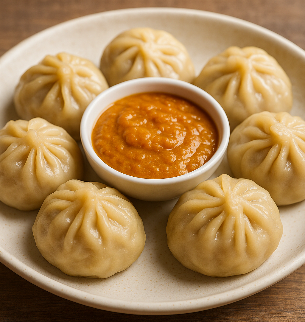 chicken momos